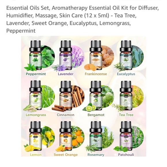 Diffuser with Flame Display Includes Essential Oil kit. Both NWOT - Picture 6 of 6